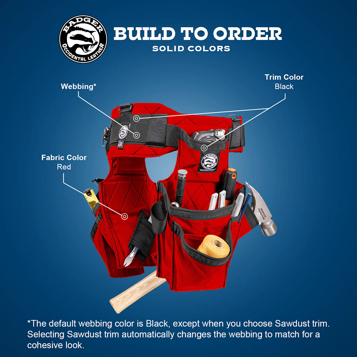 Carpenter Side-By-Side Tool Belt Setup - Solid - Image 21